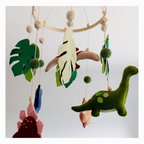 Mobile , Dinosaurier, Handvernäht