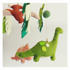 Mobile , Dinosaurier, Handvernäht