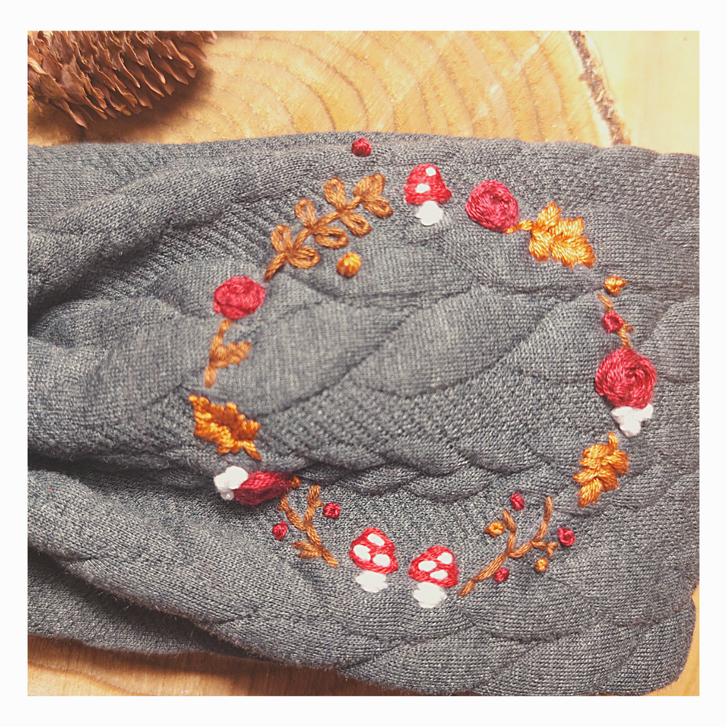 Stirnband, Herbstkranz