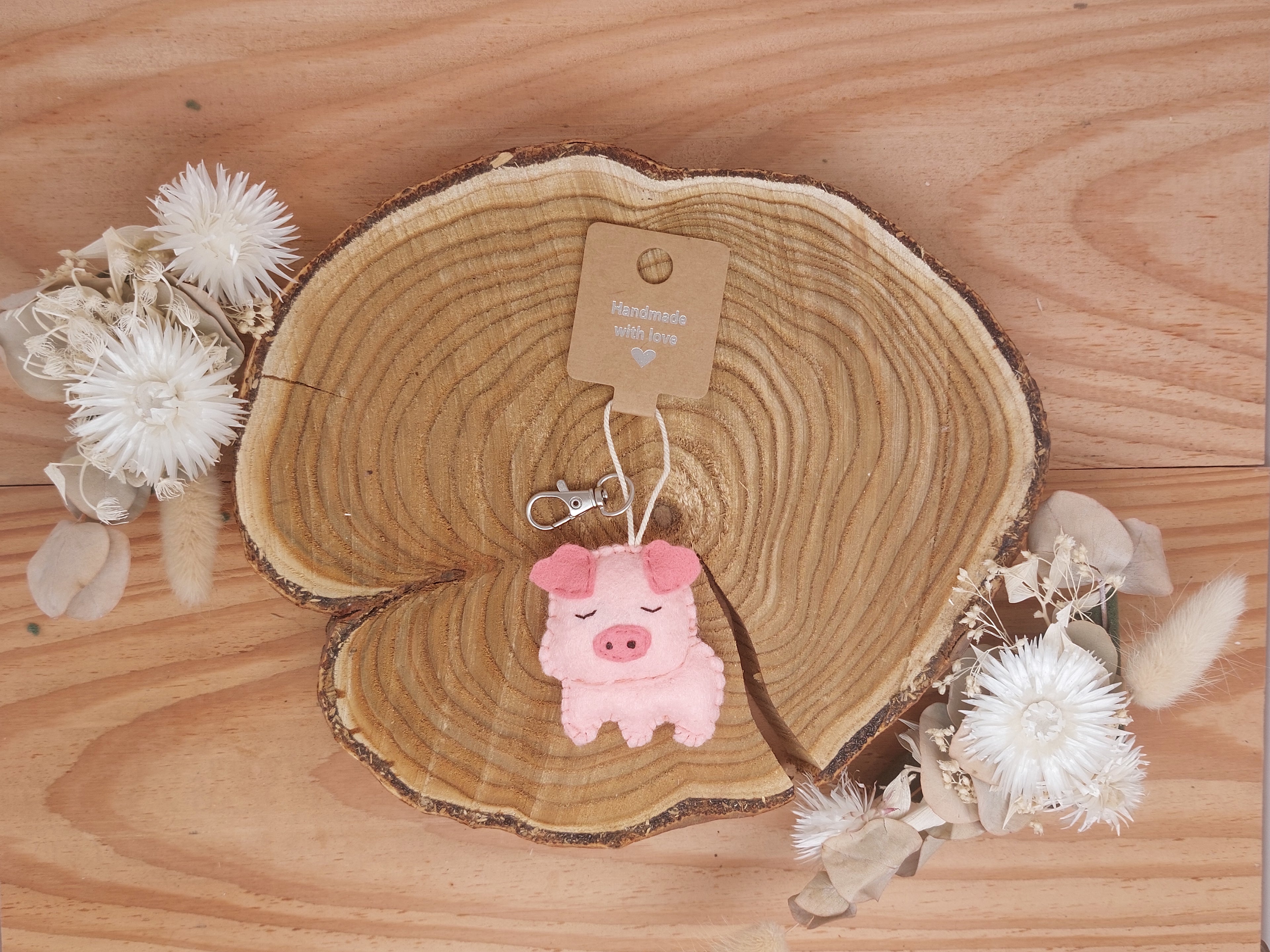Schlüsselanhänger Schwein